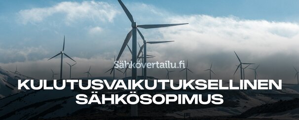 Kulutusvaikutuksellinen sähkösopimus - hybridi sähkösopimus, jossa oma kulutuksesi vaikuttaa hintaan